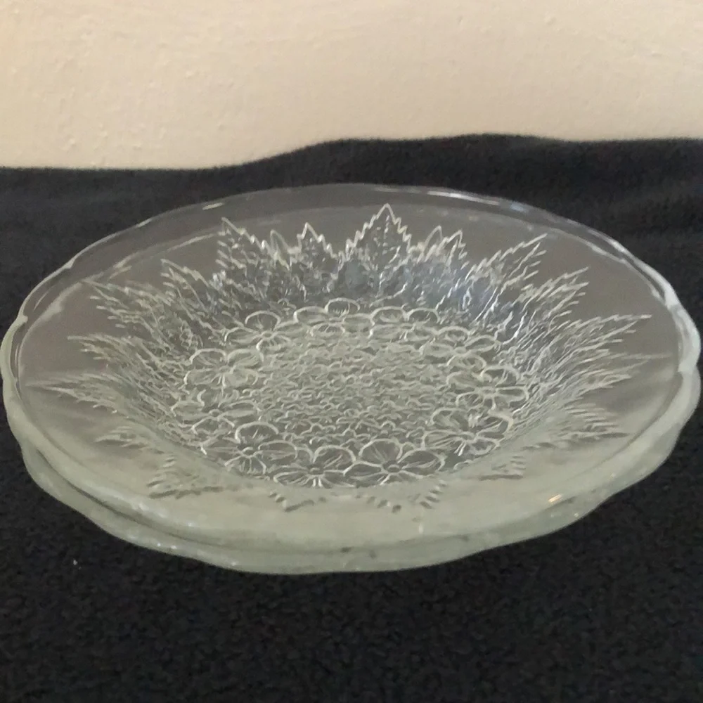 KIG Indonesia Dogwood Flower Saucer/Bowl Vintage